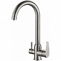 Смеситель для кухни ZorG Steel Hammer SH723INOX Сталь Смеситель для кухни ZorG Steel Hammer SH723INOX Сталь