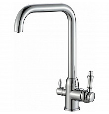 Смеситель для кухни ZorG Steel Hammer SH725CR Хром