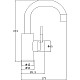 Заказать Смеситель для кухни ZorG Steel Hammer SH 8714 INOX Нержавеющая сталь в магазине сантехники Santeh-Crystal.ru