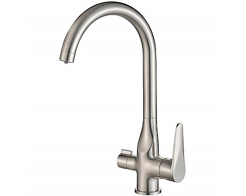 Santeh-Crystal.ru: Смеситель для кухни ZorG Steel Hammer SH 910 SATIN Сатин Приобрести Смеситель для кухни ZorG Steel Hammer SH 910 SATIN Сатин в магазине сантехники Santeh-Crystal.ru