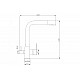Купить Смеситель для кухни ZorG Steel Hammer SH 805 BLACK BR Черный матовый Бронза в магазине сантехники Santeh-Crystal.ru