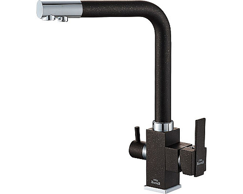Santeh-Crystal.ru: Смеситель для кухни ZorG Steel Hammer SH 805 BLACK CR Черный матовый Хром Заказать Смеситель для кухни ZorG Steel Hammer SH 805 BLACK CR Черный матовый Хром в магазине сантехники Santeh-Crystal.ru