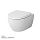 Купить Комплект унитаза AM.PM Awe C111738SC с инсталляцией Grohe Rapid SL 38772001 с сиденьем Микролифт и клавишей смыва Хром в магазине сантехники Santeh-Crystal.ru
