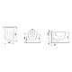Купить Комплект унитаза AM.PM Awe C111738SC с инсталляцией Grohe Rapid SL 38772001 с сиденьем Микролифт и клавишей смыва Хром в магазине сантехники Santeh-Crystal.ru