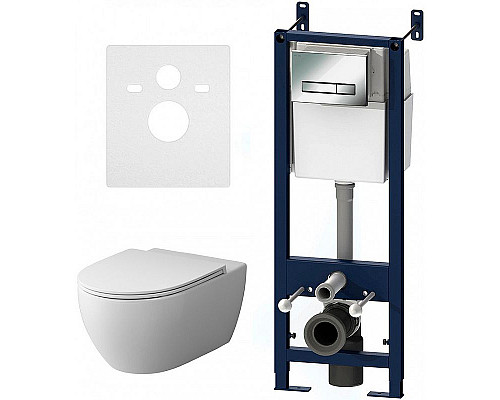 Santeh-Crystal.ru: Комплект унитаза с инсталляцией AM.PM Awe FlashClean IS30251.111700 с сиденьем Микролифт и клавишей смыва Хром Заказать Комплект унитаза с инсталляцией AM.PM Awe FlashClean IS30251.111700 с сиденьем Микролифт и клавишей смыва Хром в магазине сантехники Santeh-Crystal.ru