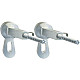 Купить Комплект унитаза AM.PM Spirit FlashClean C701700WH + C707857WH с инсталляцией Grohe Rapid SL 38721001 с сиденьем Микролифт и клавишей смыва Хром в магазине сантехники Santeh-Crystal.ru