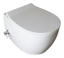 Унитаз биде Allen Brau Fantasy 4.11HC1.20 подвесной Белый без сиденья