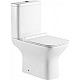Заказать Унитаз компакт Aquanet Cube 2-C Rimless 240208 без бачка с сиденьем Микролифт в магазине сантехники Santeh-Crystal.ru