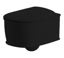 Унитаз Artceram Atelier ATV001 17 00 подвесной Черный матовый без сиденья