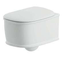 Унитаз Artceram Atelier ATV001 05 00 подвесной Белый матовый без сиденья