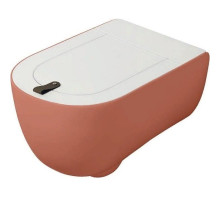 Унитаз Artceram The One THV001 14 00 подвесной Rosso corallo без сиденья