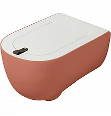 Унитаз Artceram The One THV001 14 00 подвесной Rosso corallo без сиденья