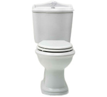 Унитаз компакт Azzurra Jubilaeum JUVCMP000000BI/(JUB100/MBP bi) без бачка и сиденья