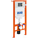 Комплект унитаза с инсталляцией BelBagno Acqua BB340CHR/BB2020SC/BB002-80/BB005-PR-CHROME с сиденьем Микролифт и клавишей смыва Хром глянцевый