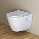 Комплект унитаза с инсталляцией BelBagno Loto BB070CHR/SC/BB002-80/BB005-PR-CHROME с сиденьем Микролифт и клавишей смыва Хром глянцевый