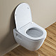 Комплект унитаза с инсталляцией BelBagno Loto BB070CHR/SC/BB002-80/BB005-PR-CHROME с сиденьем Микролифт и клавишей смыва Хром глянцевый