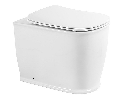 Унитаз BelBagno Prado BB10150CB/BB10150SC приставной с сиденьем Микролифт Унитаз BelBagno Prado BB10150CB/BB10150SC приставной с сиденьем Микролифт