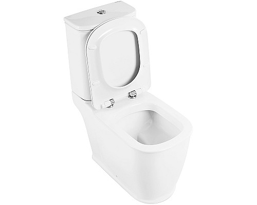 Унитаз компакт BelBagno Prado BB10150CP/BB10150SC без бачка с сиденьем Микролифт