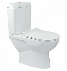 Унитаз компакт BelBagno Ricco BB275CPR без бачка и сиденья