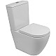 Унитаз компакт BelBagno Sfera-Tor BB2141CP-TOR/BB2141T/BB865SC с бачком и сиденьем Микролифт