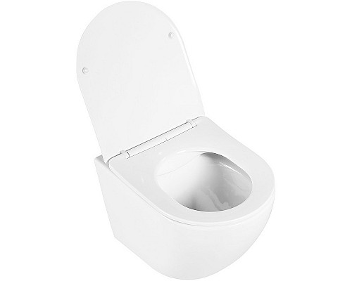 Унитаз BelBagno Uno BB3105CHR/SC подвесной с сиденьем Микролифт