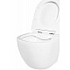 Заказать Комплект унитаза BelBagno Uno BB3105CHR/SC с инсталляцией Tece Profil 9400412 с сиденьем Микролифт и клавишей смыва Хром глянцевый в магазине сантехники Santeh-Crystal.ru