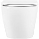 Комплект унитаза BelBagno Uno BB3105CHR/SC с инсталляцией D&K DI8140116 с сиденьем Микролифт и клавишей смыва Хром