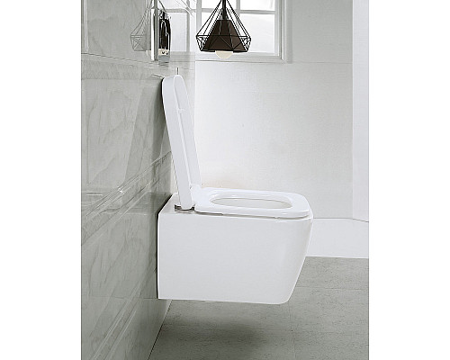 Унитаз BelBagno Veneto BB132CHR/BB132SC подвесной с сиденьем Микролифт