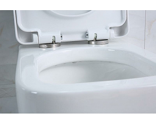 Унитаз BelBagno Veneto BB132CHR/BB132SC подвесной с сиденьем Микролифт