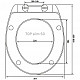 Купить Унитаз Berges Albit S Rimless 082147 подвесной с сиденьем Микролифт в магазине сантехники Santeh-Crystal.ru
