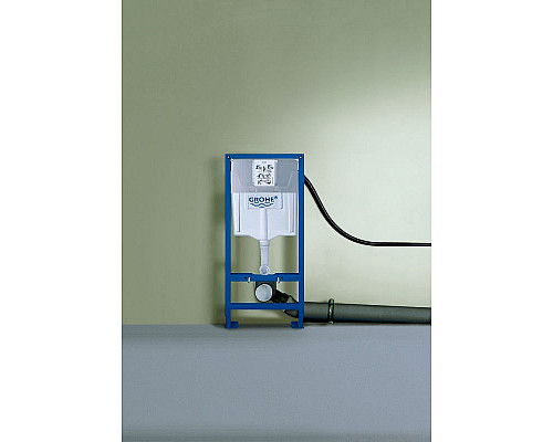 Купить Комплект унитаза Berges Gamma 081105 с инсталляцией Grohe Rapid SL 38775001 с сиденьем Микролифт и клавишей смыва Хром в магазине сантехники Santeh-Crystal.ru