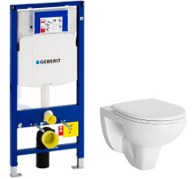 Комплект унитаза Berges Gamma 081105 с инсталляцией Geberit Duofix Sigma UP320 111.300.00.5 с сиденьем Микролифт