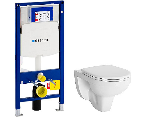 Приобрести Комплект унитаза Berges Gamma 081105 с инсталляцией Geberit Duofix Sigma UP320 111.300.00.5 с сиденьем Микролифт в магазине сантехники Santeh-Crystal.ru