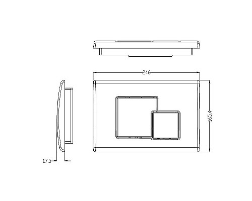 Купить Комплект унитаза Berges Gamma 081105 с сиденьем Микролифт и инсталляцией WeltWasser WW Marberg 507 10000005949+10000005953 с клавишей смыва Хром глянцевый в магазине сантехники Santeh-Crystal.ru