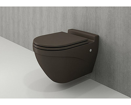 Santeh-Crystal.ru: Унитаз Bocchi Taormina Arch 1012-025-0129 подвесной Кофейный матовый без сиденья Купить Унитаз Bocchi Taormina Arch 1012-025-0129 подвесной Кофейный матовый без сиденья в магазине сантехники Santeh-Crystal.ru