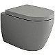 Купить Унитаз Bocchi Venezia 1295-006-0129 подвесной Серый матовый без сиденья в магазине сантехники Santeh-Crystal.ru