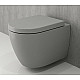 Купить Унитаз Bocchi Venezia 1295-006-0129 подвесной Серый матовый без сиденья в магазине сантехники Santeh-Crystal.ru