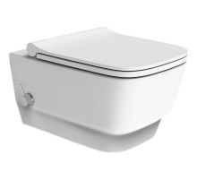 Унитаз биде Boheme Bello 971-2-MW подвесной Белый матовый без сиденья