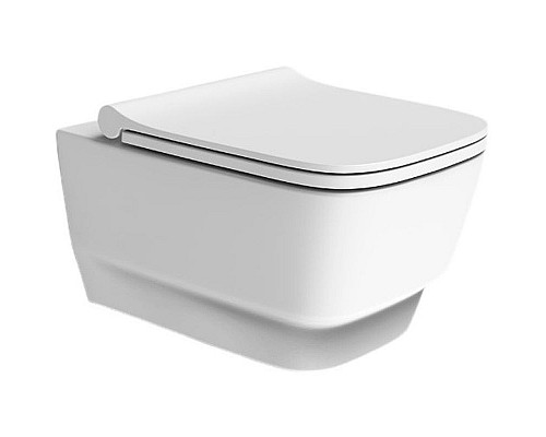 Заказать Унитаз Boheme Bello 971-MW подвесной Белый матовый без сиденья в магазине сантехники Santeh-Crystal.ru