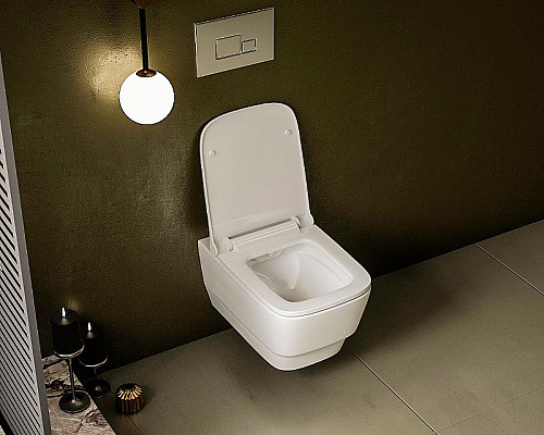 Заказать Унитаз Boheme Bello 971-MW подвесной Белый матовый без сиденья в магазине сантехники Santeh-Crystal.ru