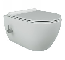 Унитаз биде Boheme Bianca 963-2-WM подвесной Белый матовый без сиденья