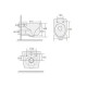 Унитаз подвесной Boheme Flow 969-SET-L цвет Серый матовый с сиденьем Микролифт