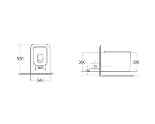 Унитаз подвесной Boheme Mane 970-SET-2-MW Белый матовый с сиденьем Микролифт