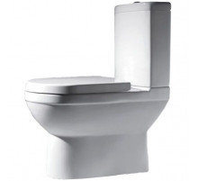 Унитаз компакт Bravat CX01014UW-P-RUS без бачка, с сиденьем Микролифт