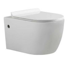 Унитаз Bravat Gina C21172UW-ENG подвесной с сиденьем Микролифт