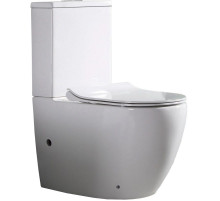 Унитаз компакт CeramaLux NS-2176 с бачком и сиденьем Микролифт