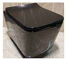 Унитаз CeramaLux NS5170-18 подвесной с сиденьем Микролифт