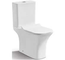 Унитаз компакт CeramaLux 1215-P с бачком и сиденьем Микролифт
