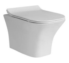 Унитаз CeramaLux 2615Е подвесной с сиденьем Микролифт