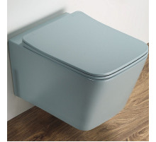 Унитаз CeramaLux 5170MLG подвесной Зеленый матовый с сиденьем Микролифт